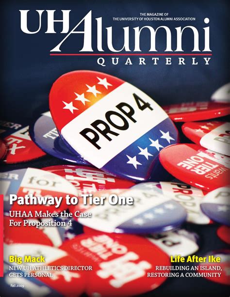 UH Alumni Quarterly- Fall 2009 by University of Houston Alumni Association - Issuu