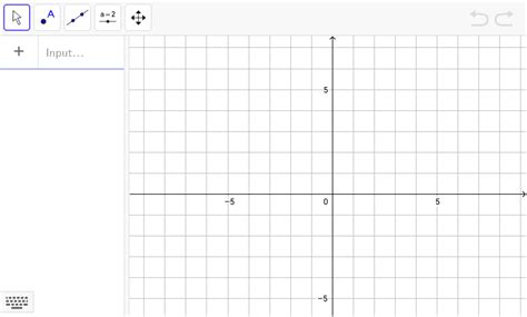 Graphing Tool – GeoGebra