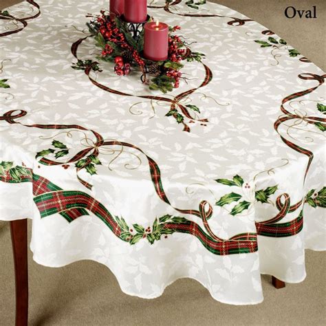 7 Facts That Nobody Told You About Oval Christmas Tablecloths