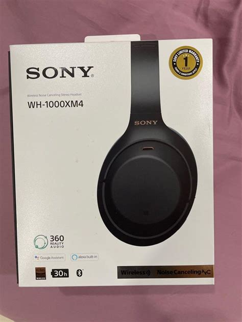 Sony wh1000xm4 noise cancelling, Audio, Headphones & Headsets on Carousell