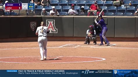 Washington Softball on Twitter: "No. 1️⃣7️⃣ for @bayleekling 🐶 2 🐱 5 📺 ...