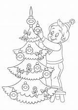 Christmas Tree  Kids Coloring Pages sketch template