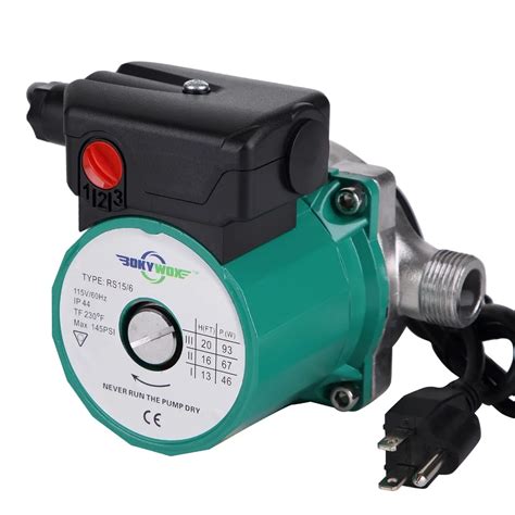 110 120V Stainless Steel Circulator Pump NPT 3/4'' Household Hot Water Circulation Pump -in ...