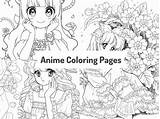 Anime Coloring Pages Unique And Engaging Designs For Fans Of  Etsy UK sketch template