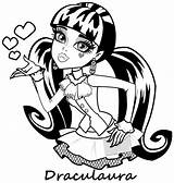 Monster High Draculaura coloring page  Download Print Or Color Online sketch template