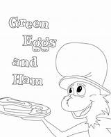 Green Eggs And Ham 3 Coloring Page  Free Printable Pages For Kids sketch template