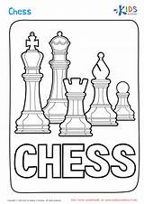 Chess Coloring Pages Playing Drawing Para Ajedrez Dibujo Girl Colorear  sketch template