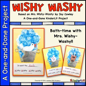 Wishy Washy by KinderLit | Teachers Pay Teachers