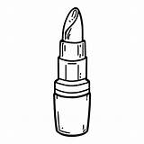 Premium Vector  Lipstick Coloring Pages For Kids sketch template