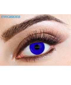 eyecasions halloween contact lens | Halloween Contact Lens Electric Blue - PaksWholesale