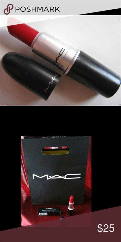 NIB 💄Mac Lipstick Ruby Woo Retro Matte Lip Stick | Mac lipstick ruby woo, Mac lipstick, Matte lips