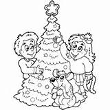 Trimming The Tree » Coloring Pages Surfnetkids sketch template