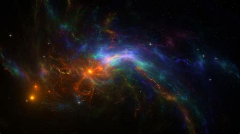 1280x720 Colorful Wild Fire Space Nebula 4k 720P ,HD 4k Wallpapers,Images,Backgrounds,Photos and ...