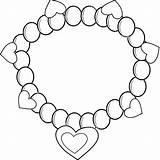 Printable Bracelet Coloring Pages Free For Kids And Adults sketch template