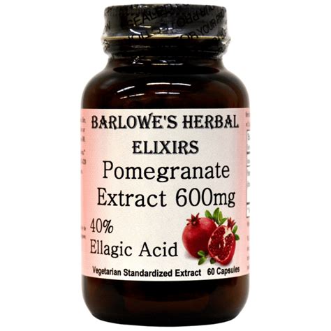 Pomegranate Extract: 40% Ellagic Acid Standardized