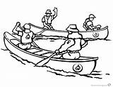 Canoe Coloring Page At GetColoringscom  Free Printable Colorings sketch template