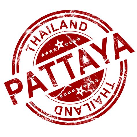 Stempel Pattaya Merah Terisolasi, Pariwisata, Produk, Pattaya PNG Transparan dan Clipart untuk ...