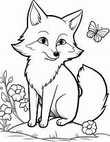 Unleash Your Inner Artist With Free Fox Coloring Pages sketch template