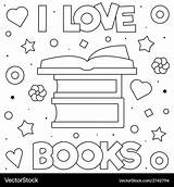 Coloring Pages About Books sketch template