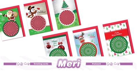 A Reindeer's Wish Christmas Crazy Card • Crazy Cards by Meri Designs