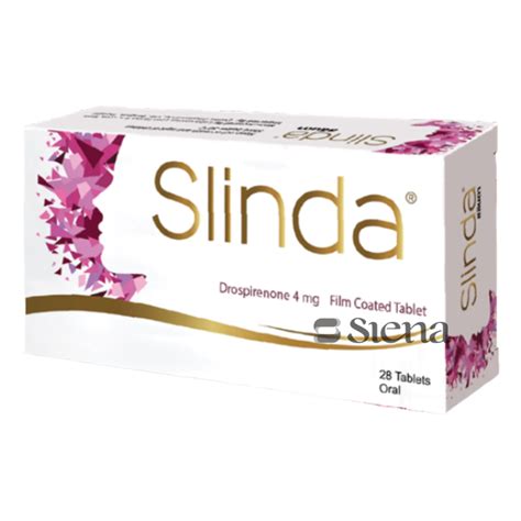 Slinda® (Progestin-only Birth Control Pill/Mini-pill) (Drospirenone 4mg) | Birth Control | Siena