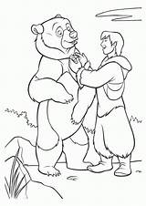 Coloring Page  Brother bear coloring Pages 1 sketch template