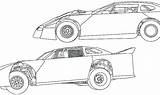 Dirt sprint Car coloring Pages sketch template