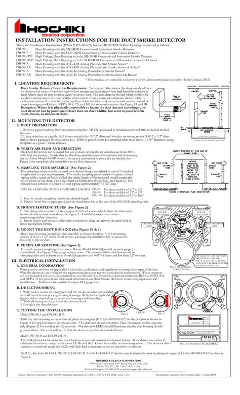 Hochiki Addressable Smoke Detector Wiring Diagram - Wiring View and Schematics Diagram