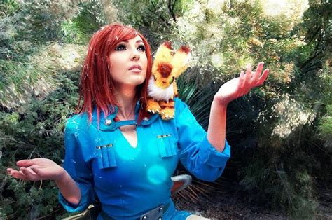 Nausicaa of the Valley of the Wind with her squirrel fox : Jessica Nigri cosplay | Jessica Nigri ...