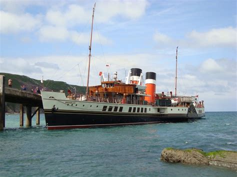 Waverley at Lundy Island