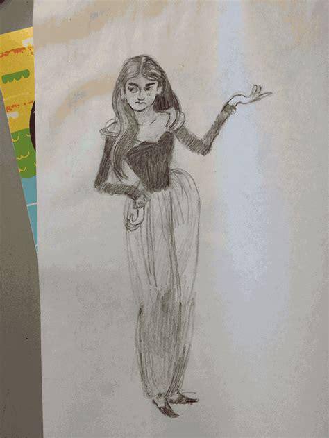 Witch Sketch | KinseyIllustration