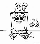 Sponge Bob Coloring Pages To Print sketch template