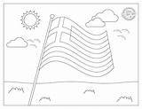 Flag Day Printable Coloring Pages sketch template