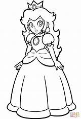 Mario Bros Peach Coloring Pages  Coloring Home sketch template