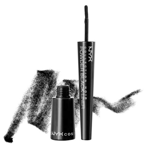 NYX COLLECTION NOIR BEL07 - POWDERY BLACK EYE LINER by NYX | funknfrost ...