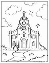 Printable Church Coloring Pages Engaging Activities For Kids Of All Ages sketch template