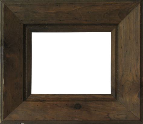 Plain Rustic Wood Frame | Please feel free to use this frame… | Flickr