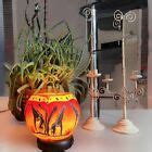 Hellmann Versand Handmade and Painted Bespoke Glass Globe Table Lamp | eBay