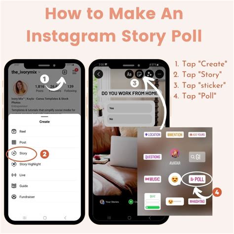 120 Poll Ideas for Instagram Stories (and Templates) - Ivory Mix