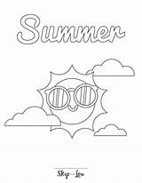 Summer Fun Coloring Pages For Kids sketch template