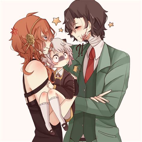 Soukoku Spy x Family ( Dazai Osamu x Nakahara Chuuya / Nakajima Atsushi ) Bungou Stray Dogs ...