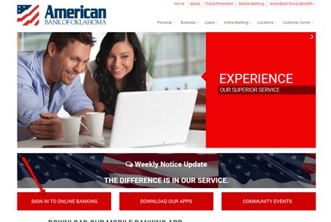 American Bank of Oklahoma Online Banking Login - CC Bank