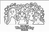 Coloring Pages International Womens Printable Night Happy Color Kids  sketch template