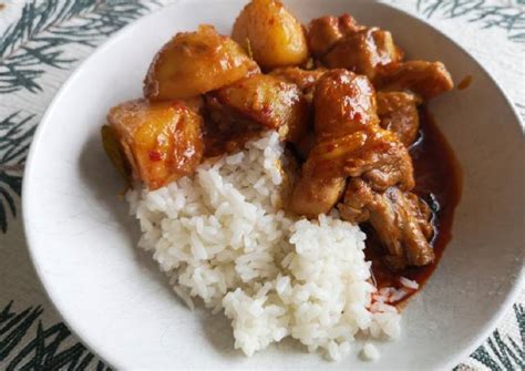 Recipe: Perfect Curry chicken in rendang way - Cooking Recipes