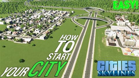 How to START your CITY! - Easy Road Layout/Tutorial [ENGLISH/GERMAN ...