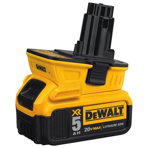 DeWalt DCA1820 18 Volt to 20 Volt Battery Adaptor | FisherTools.com