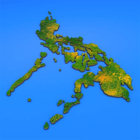 3d Philippine Map