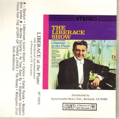 Liberace – The Liberace Show (Cassette) - Discogs