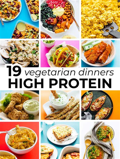 19 High Protein Vegetarian Meals You'll Drool Over | Live Eat Learn