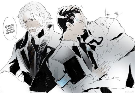 Detroit become human Connor, Hank, Sumo By: @havoc129 | Detroit become ...